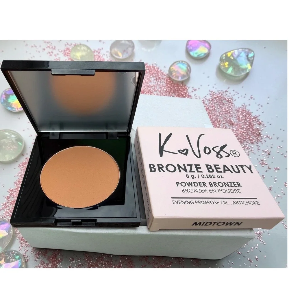 K.Voss - Bronze Beauty Powder Bronzer - Shade: Midtown - Full Size - *NIB*